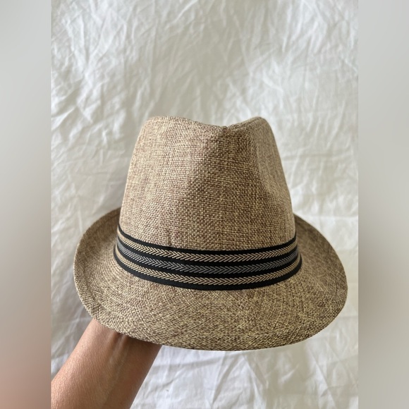 STETSON | Traveler Beige Fedora Hat Size Band Measurement Approximate 22” - Picture 2 of 9